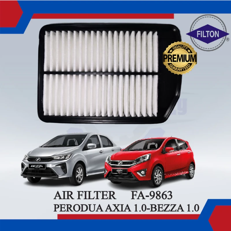 Air Filter-Perodua Axia 1.0-Bezza 1.0-FILTON-FA-9863-17801-BZ140