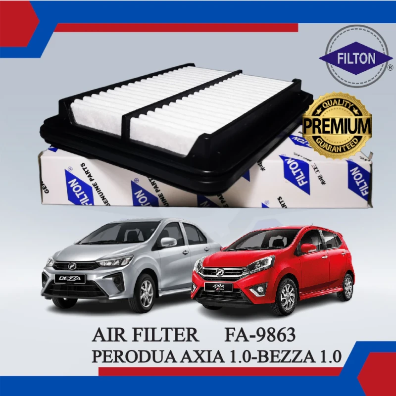 Air Filter-Perodua Axia 1.0-Bezza 1.0-FILTON-FA-9863-17801-BZ140