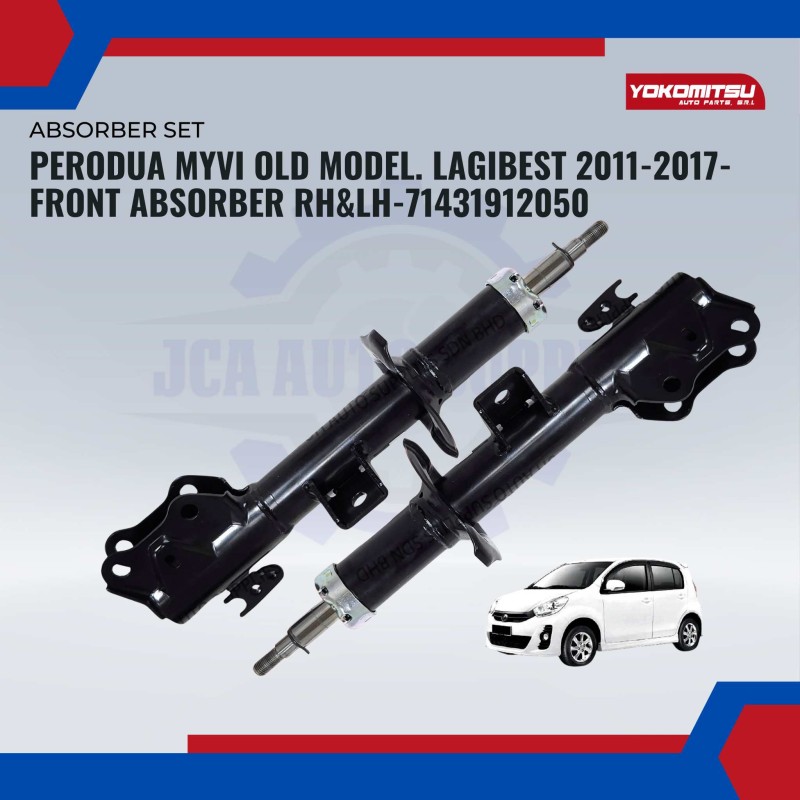 Front Absorber Set-Perodua Myvi Old Model-Lagibest 2011-2017-71431912050