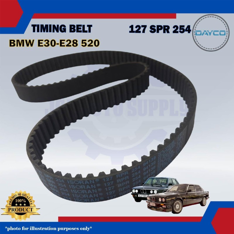 Timing Belt-BMW E30-E28 520-DAYCO-94139 (127 SPR 254)