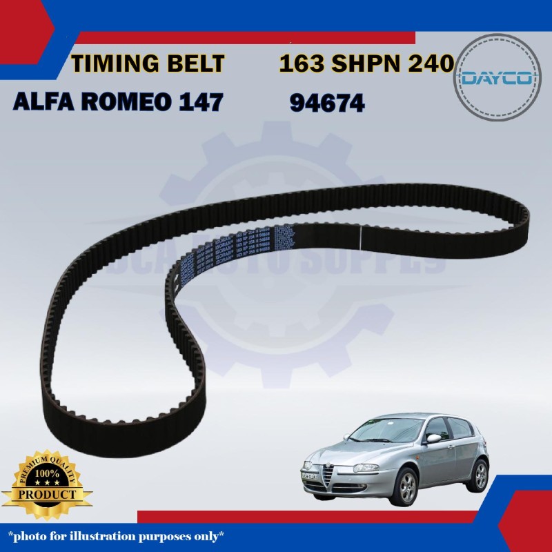 Timing Belt-Alfa Romeo 147-94674-163SHPN240