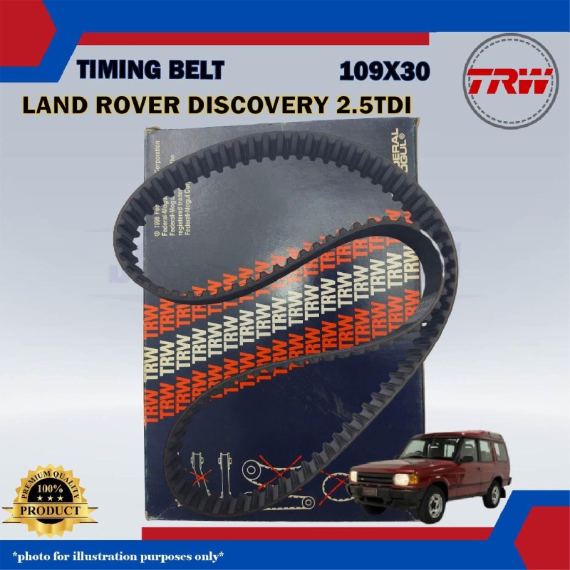 Timing Belt-Land Rover Discovery 2.5cc TDi-TRW-4804966 (109X30)
