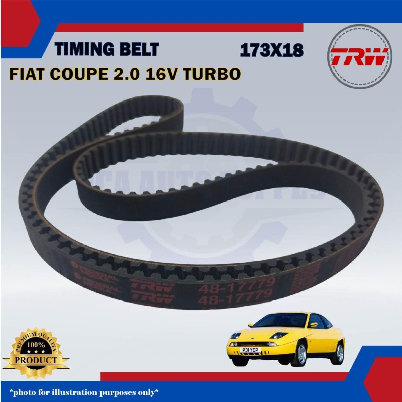 Timing Belt-Fiat Coupe 2.0cc 16V Turbo (173T)-TRW-4817779 (173X18)