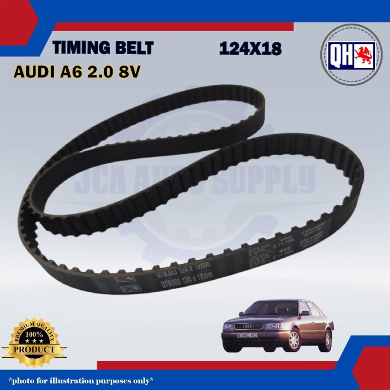 Timing Belt-Audi A6 2.0cc 8V-QHUK-QTB303 (124X18)