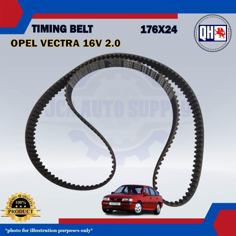 Timing Belt-Opel Vectra 2.0cc 16V-QHUK-QTB383 (176X24)