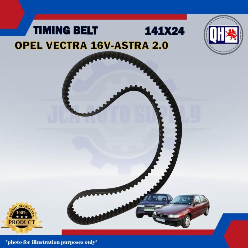 Tali Timing-Opel Vectra 2.0 16V-Astra 2.0-Timing Belt-QHUK-QTB242 (141X24)