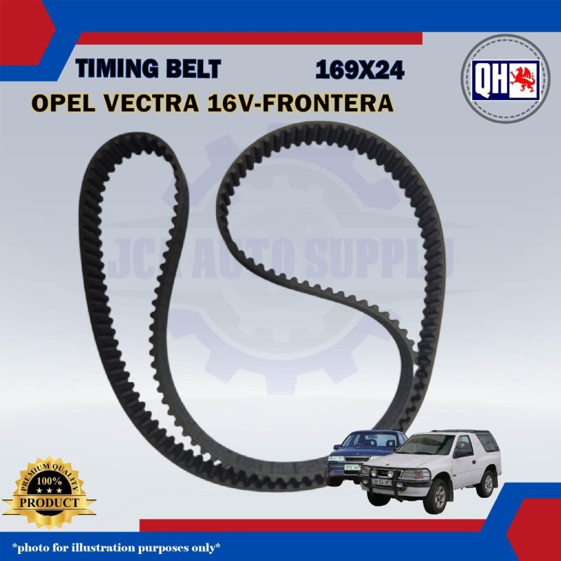Timing Belt-Opel Vectra 1.8cc 2.0cc 16V-Frontera 2.0cc-QHUK-QTB423 (169X24)