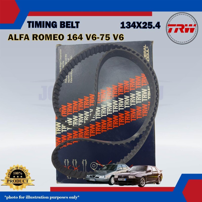 Timing Belt-Alfa Romeo 164 3.0cc V6-75 3.0cc V6-TRW-4856625 (134X25.4)