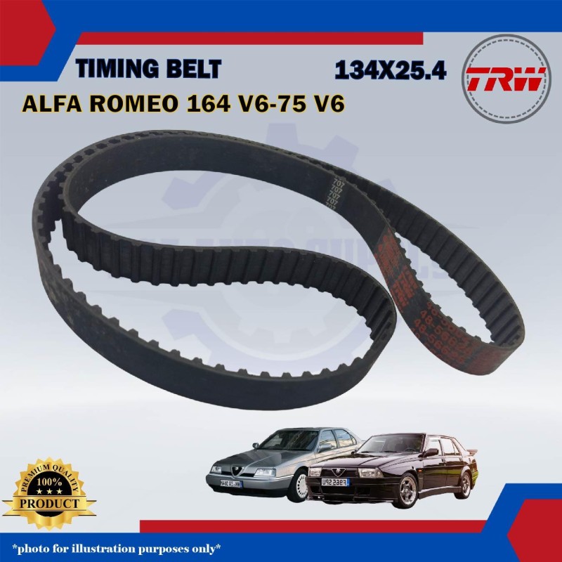 Timing Belt-Alfa Romeo 164 3.0cc V6-75 3.0cc V6-TRW-4856625 (134X25.4)