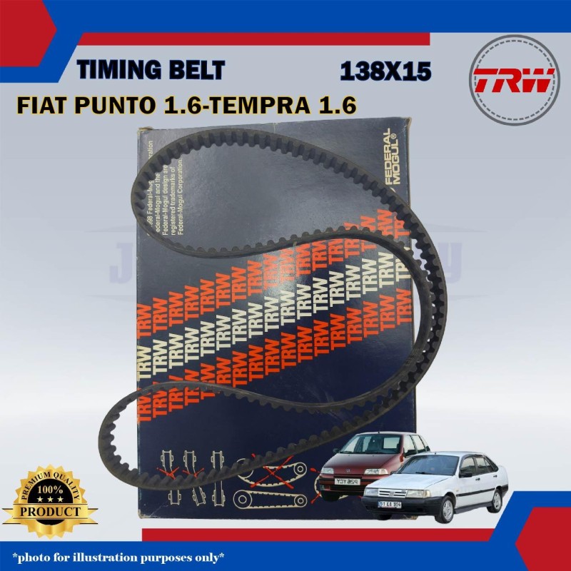 Timing Belt-Fiat Punto 1.6cc-Tempra 1.6cc-TRW-4817677 (138X15)
