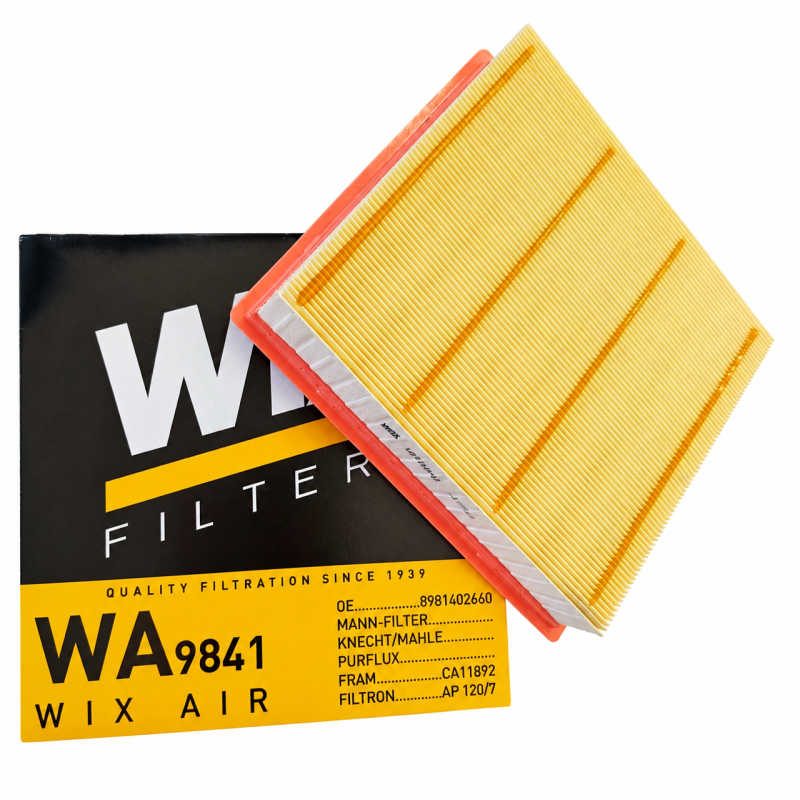 WIX BY MANN And HUMMEL Engine Air Filter WA9841 For Isuzu D-Max RT50 / RG01