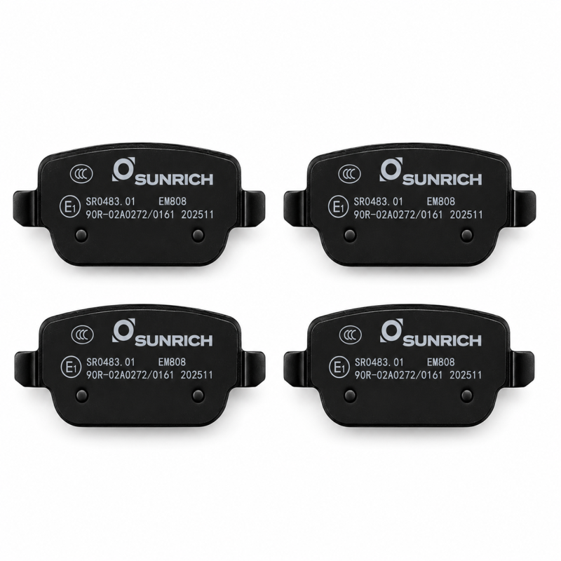 SUNRICH Proton Preve, Suprima, Exora Bold, Ford Mondeo, Ford S-MAX Rear Brake Pad Brek Belakang SR0483.01 - 1 Sets