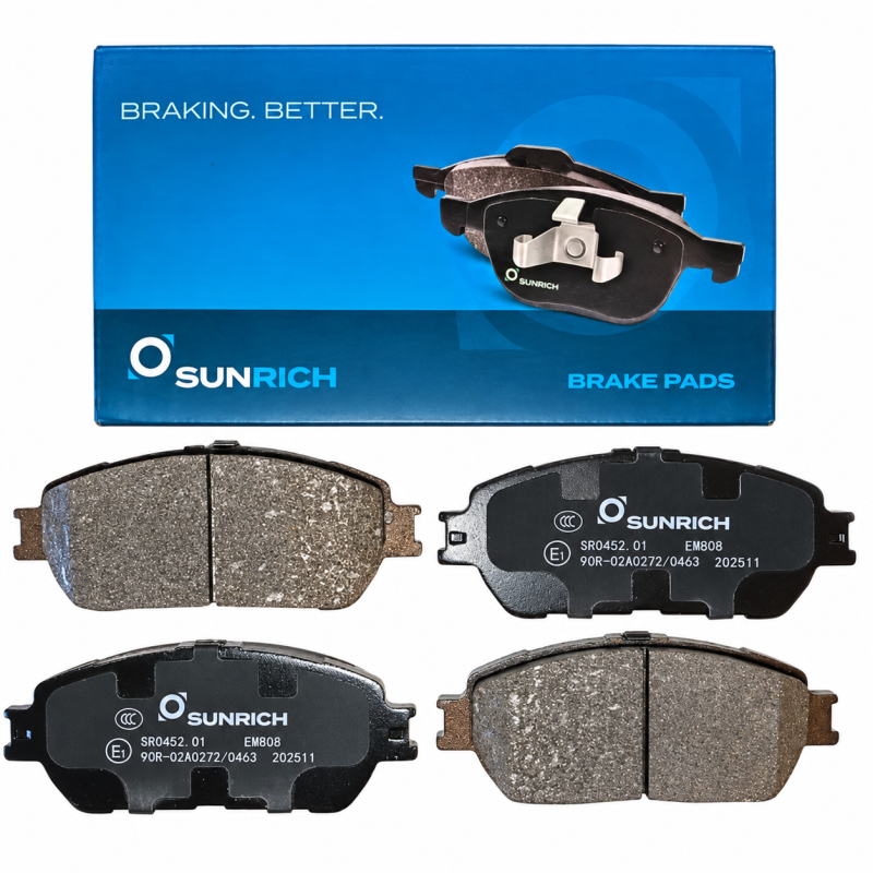 SUNRICH Toyota Alphard ANH10, Estima ACR30 Front Brake Pad Brek Depan Hadapan SR0452.01m- 1 Sets