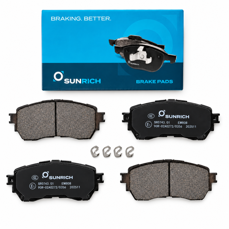 SUNRICH Mazda 6 GJ/GL 2013 Front Brake Pad Brek Depan Hadapan SR0743.01- 1 Sets