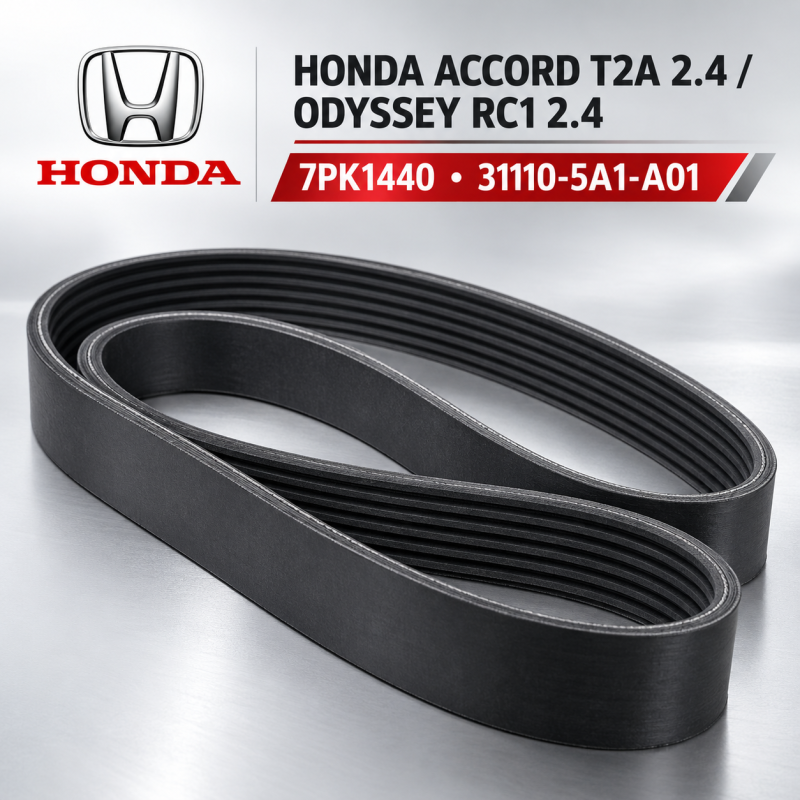 HONDA ACCORD T2A-2.4,ODC RC1-2.4 FAN BELT 7PK1440 (31110-5A1-A01)