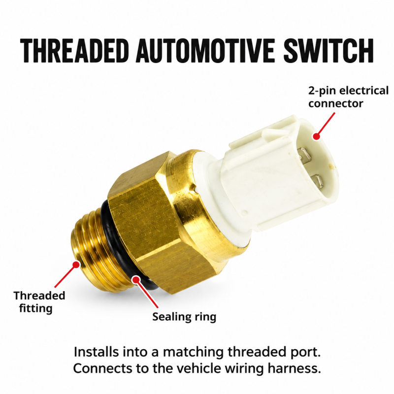 PROTON WIRA FAN SWITCH DENSO TYPE - MB660663