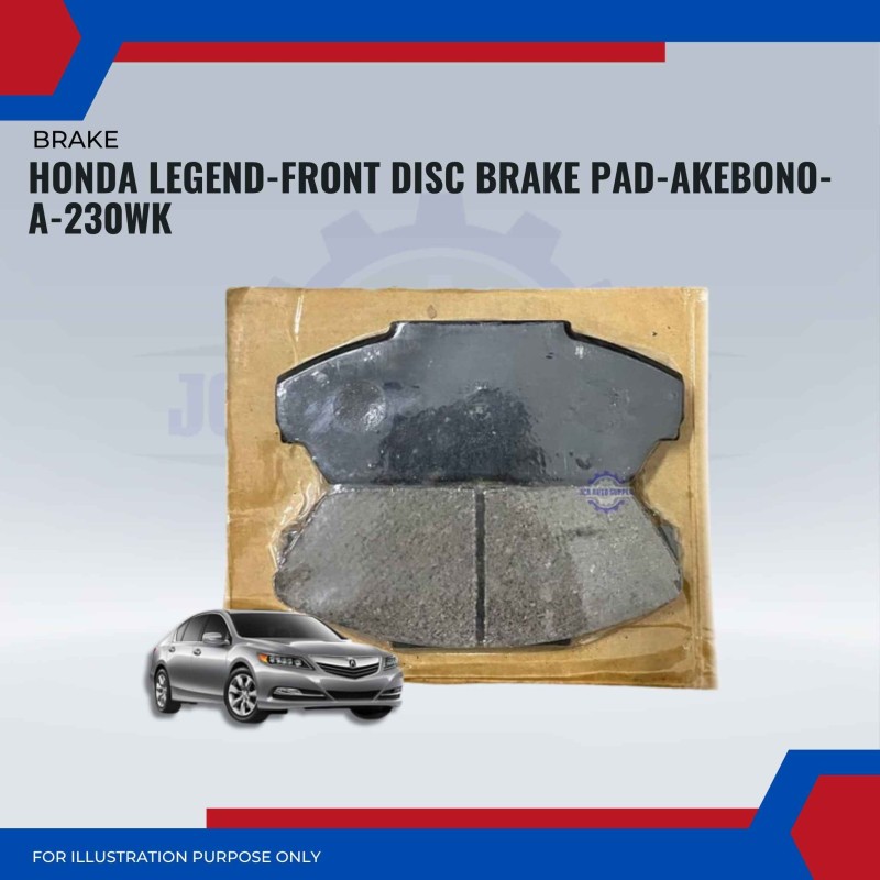 Honda Legend-Front Disc Brake Pad-AKEBONO-A-230WK