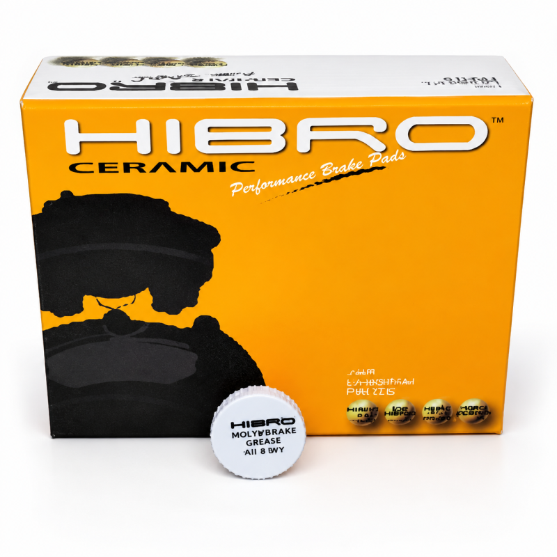 HONDA CITY T9A FRONT HIBRO CERAMIC DISC BRAKE PAD FREE BRAKE GREASE