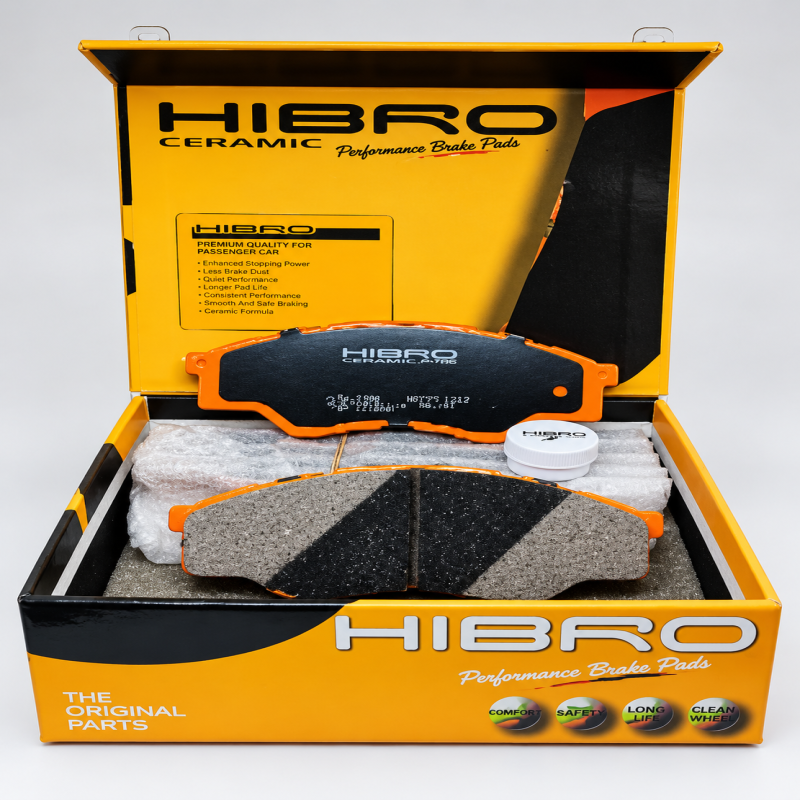 HONDA CITY T9A FRONT HIBRO CERAMIC DISC BRAKE PAD FREE BRAKE GREASE