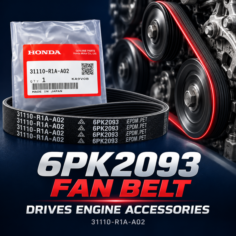HONDA CIVIC-TRO-1.8 , 2.0 FAN BELT 6PK2093 (31110-RIA-A02)
