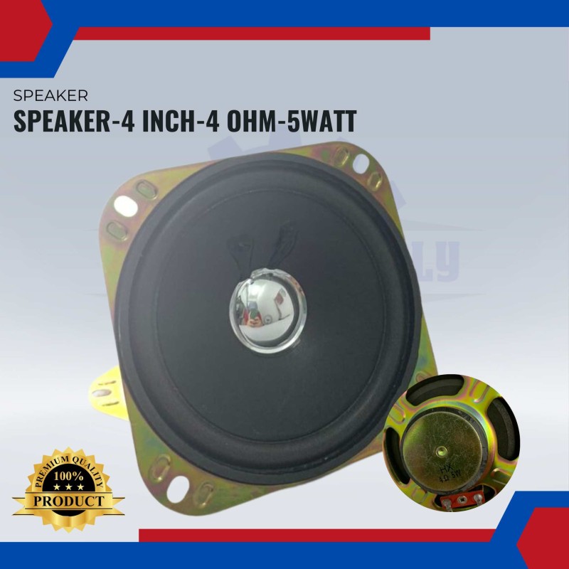 Speker-Speaker-4 inch-4 Ohm-5 Watt