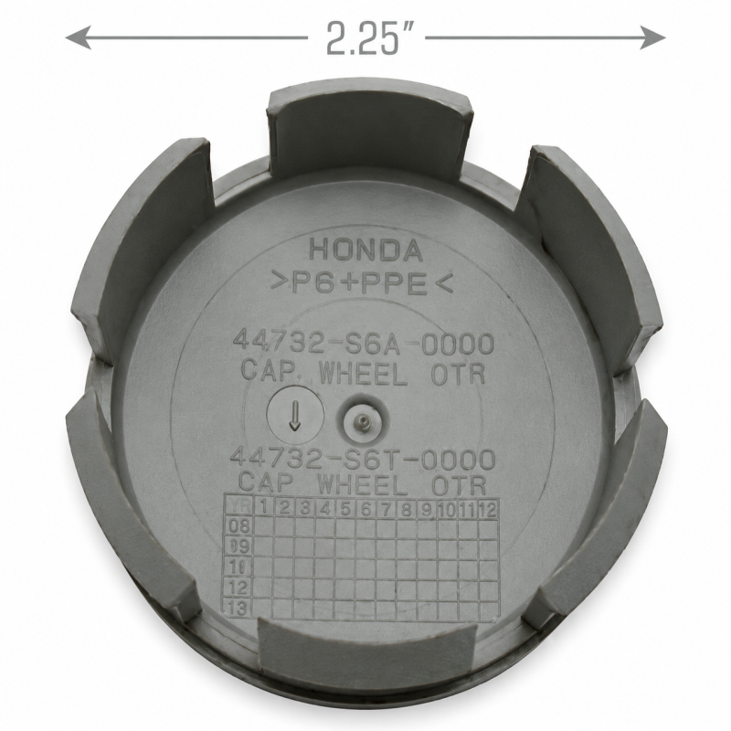 HONDA CITY / JAZZ / CIVIC SPORT RIM WHEEL CAP / WHEEL HUB CAP BLACK EMBLEM