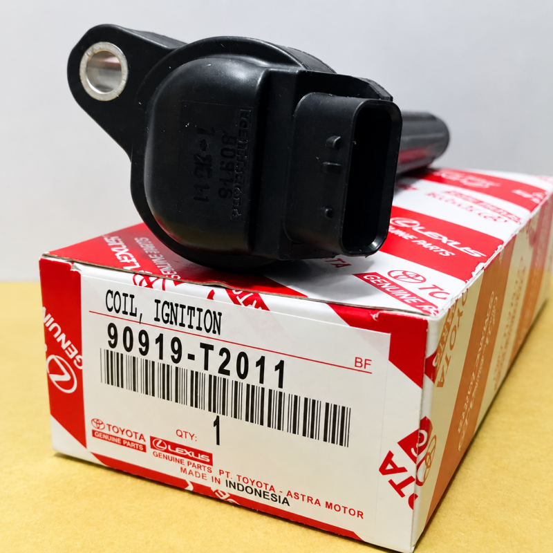 ORIGINAL TOYOTA GENUINE VOIS NSP151, SEINTA AND PERODUA BEEZA IGNITION PLUG COIL 90919-T2010