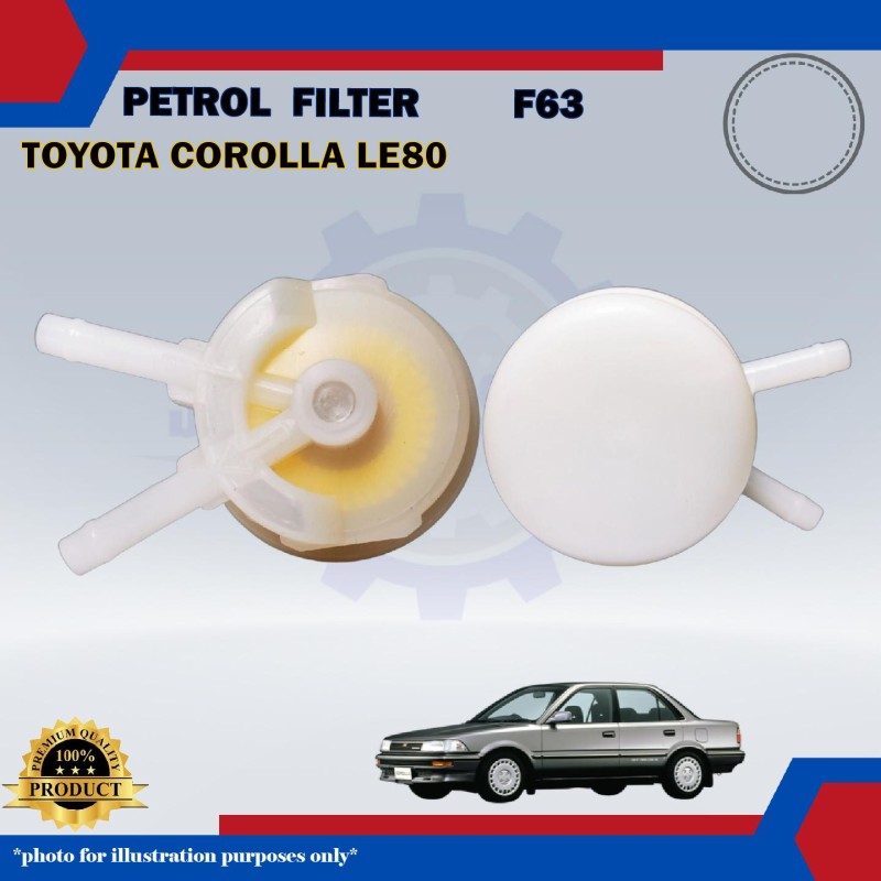 Petrol Filter-Toyota Corolla LE80-F63-23300-15010