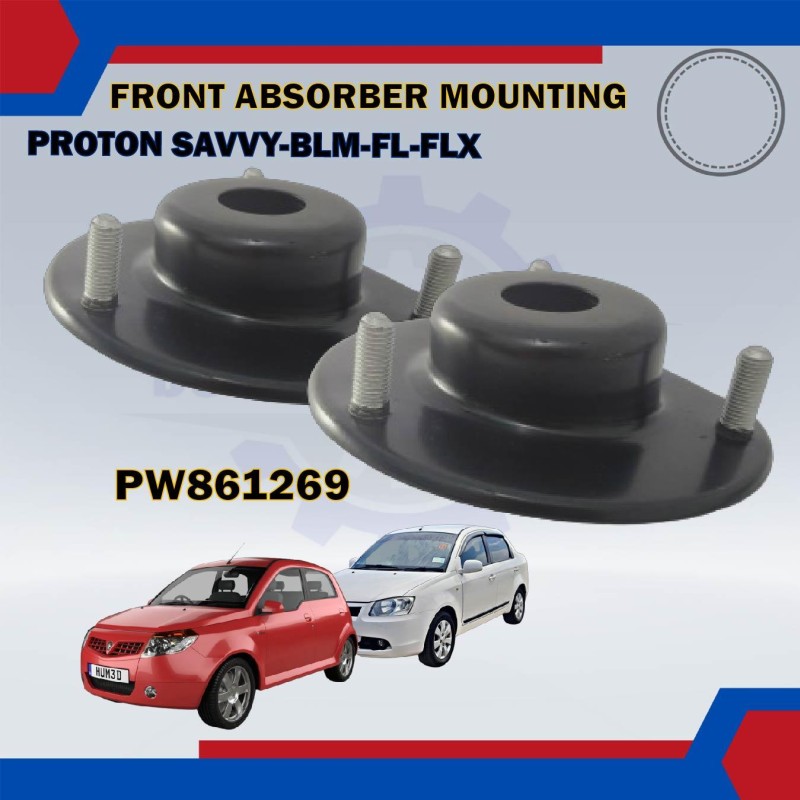 Front Absorber Mounting Set-Proton Saga BLM-FL-FLX-Exora-Suprima-Persona VVT-Preve-Iriz-Savvy-PW861269