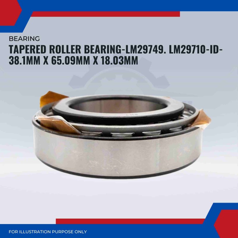 Tapered Roller Bearing-LM29749-LM29710-ID-38.1mm X 65.09mm X 18.03mm