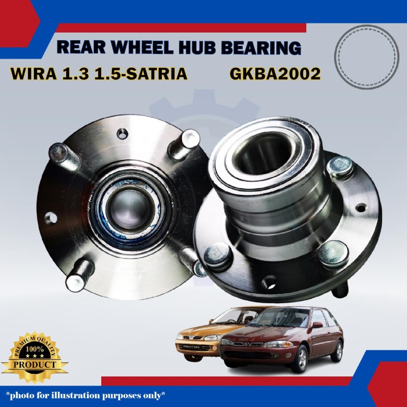 Rear Wheel Bearing-Proton Wira-Proton Satria 1.3-GKBA2002-Price for 1pc