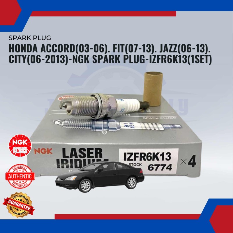 Spark Plug Set-Honda Accord-Fit-Jazz-City-IZFR6K13