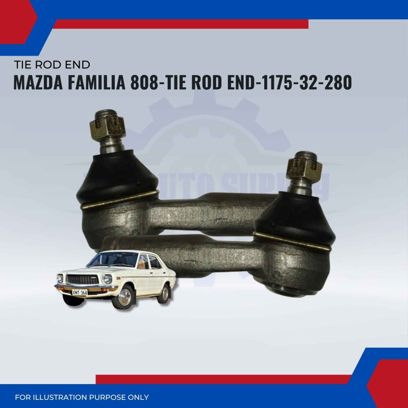 Tie Rod End Set-Mazda 808-Mazda Grand Familia-1175-32-280