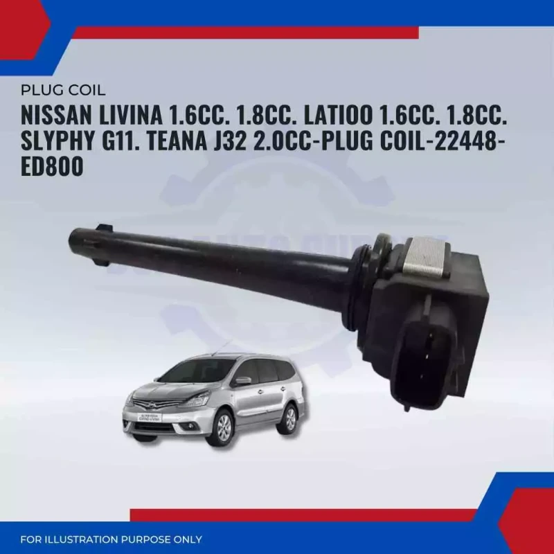Nissan Livina 1.6cc 1.8cc-Latio 1.6cc 1.8cc-Sylphy G11-Teana J32 2.0cc-Ignition Coil-22448-ED800