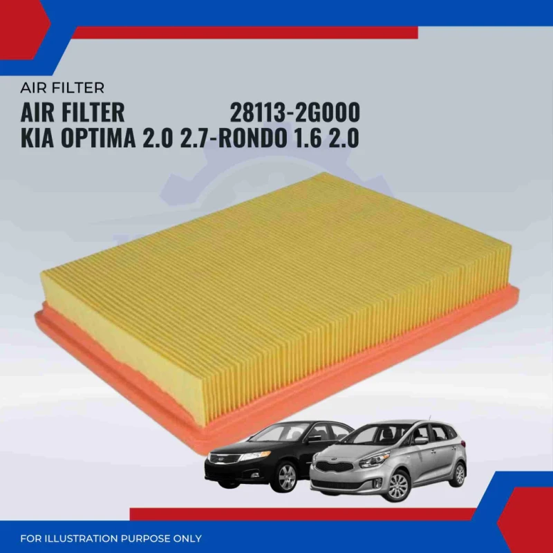 Air Filter-Kia Optima 2.0cc 2.7cc-Kia Rondo 1.6cc 2.0cc-28113-2G000