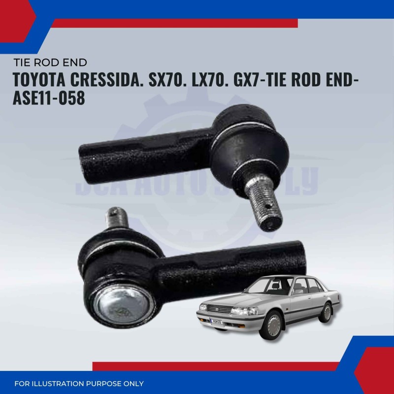 Tie Rod End Set-Toyota Cressida-SX70-LX70-GX7-ASE11-058