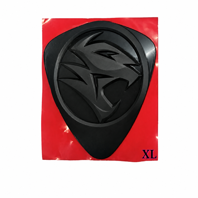 Original Proton Front & Rear Grille 3d Emblem Logo (Matte Flat Black New Design With 3m Tape